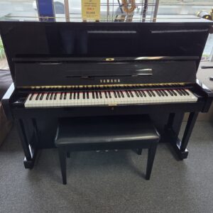 Yamaha Model U1 48" Upright Piano Polished Ebony